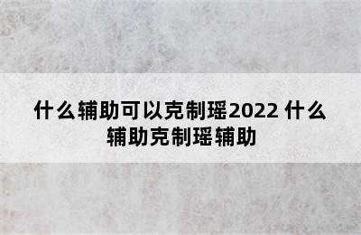 什么辅助可以克制瑶2022 什么辅助克制瑶辅助